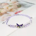 1. Butterfly Bracelet Set - Adjustable Braided Rope Chain4.webp