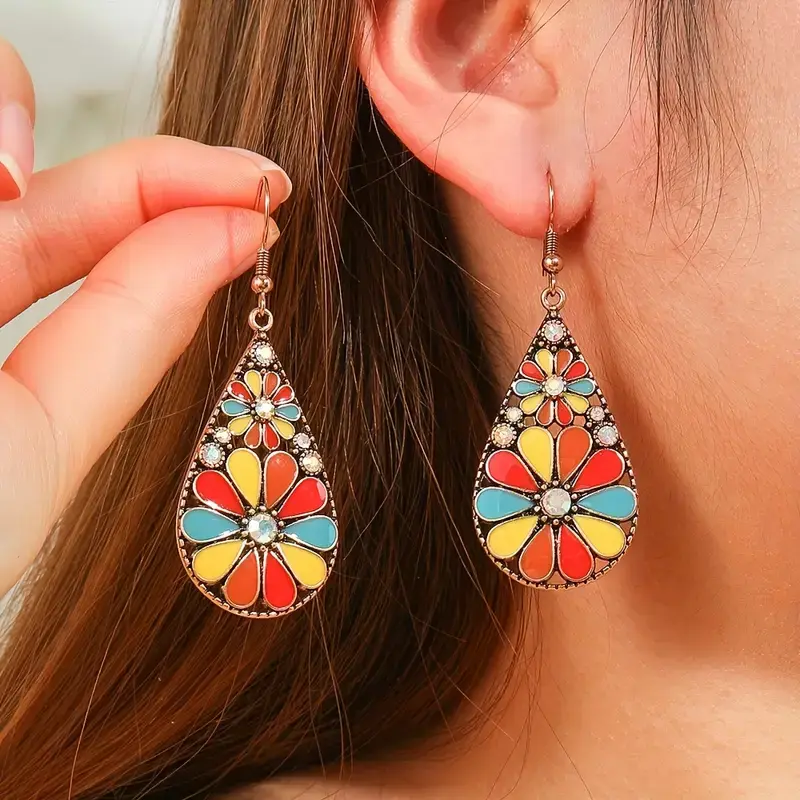 12. Colorful Retro Earrings for Women5.webp