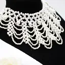 No.8  White Color Pearl Necklace Set.webp