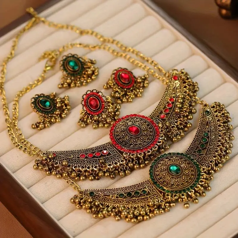 29. Vintage Bohemian Earrings and Necklace Set 2.webp