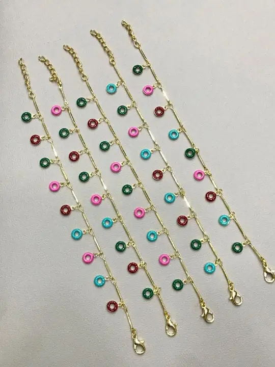 OS00023-H Mina Ring Bracelet-7"