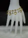 OS000030-HBL 1+1 Diamond Bracelet Mix-7"