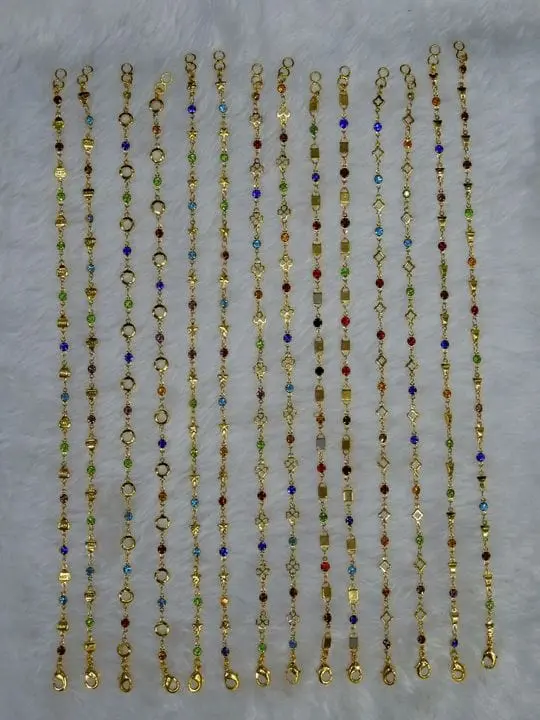 OS00032-H LT 1+1 MK Dimond Payal-10"