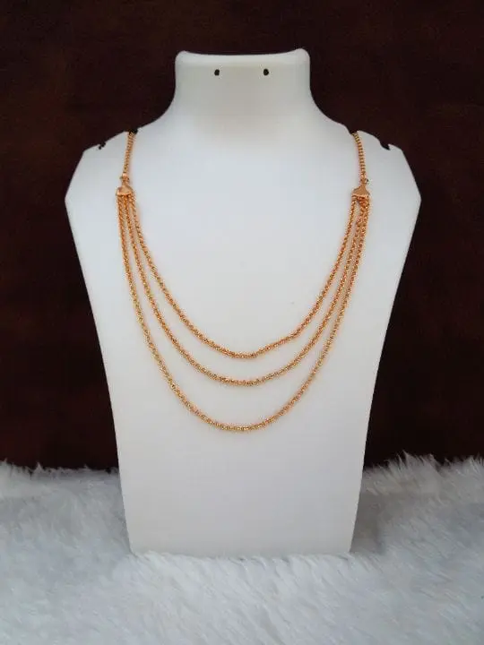 OS000046-Dabal Kadi 3 Layer Chain-18''