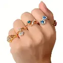 TM00098- Women's Fashion Jewelry Rings