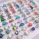 TM00096- Women's Fashion Big Stone Rings