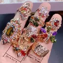 TM00111-Elegants Flower Rings