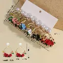 TM00103- Flower Earrings