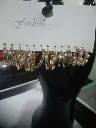 TM00108-Gold Covering Items Earring Small