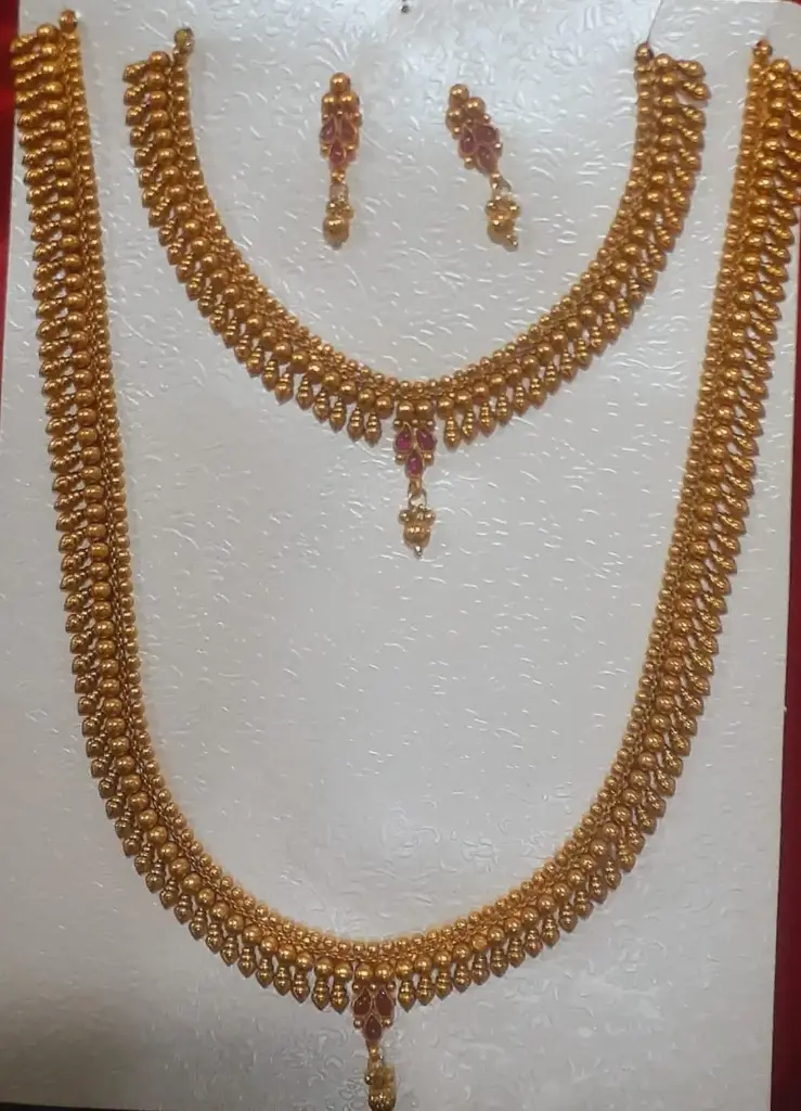 KP00135-Necklace Set (Gold)