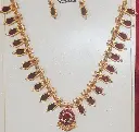 KP00136-Necklace Set (Palakka small) 