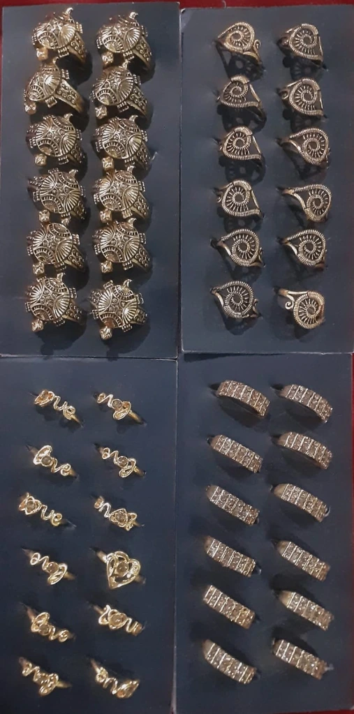 WH36-0000318 - Rings -Tortoise/turtle 