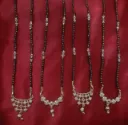 WH53-0000335 - Mangal Sutra-Blackbeads chain with locket