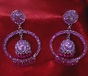 WH139-0000421 - Earing-Fancy Jumuka hanging 