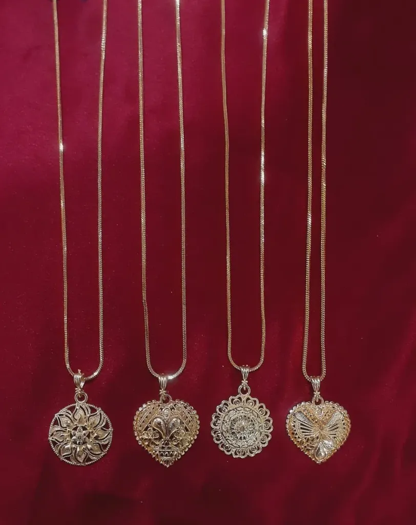 WH162-0000444 - Chain with locket(goldplated)