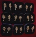 WH118-0000400 - Earring Gold Plated