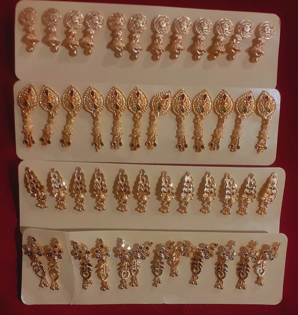 WH88-0000370 - Gold Plated Earrings