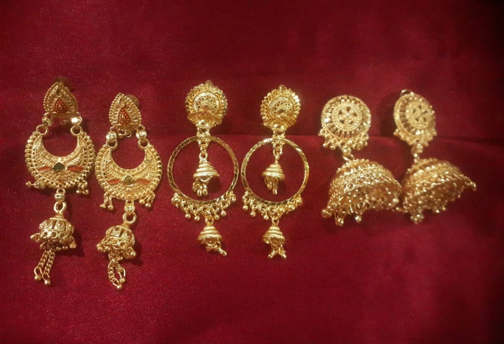 WH120-0000402 - Jhumka-Gold Plated