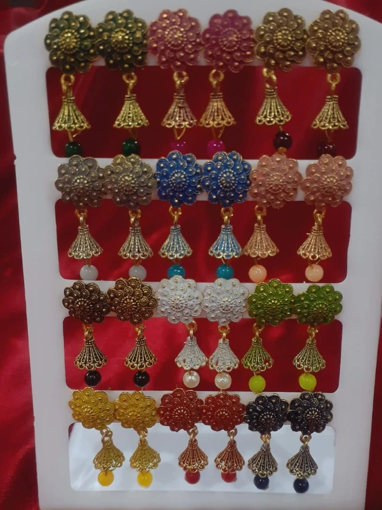 WH164-0000446 - Earring fancy Hanging