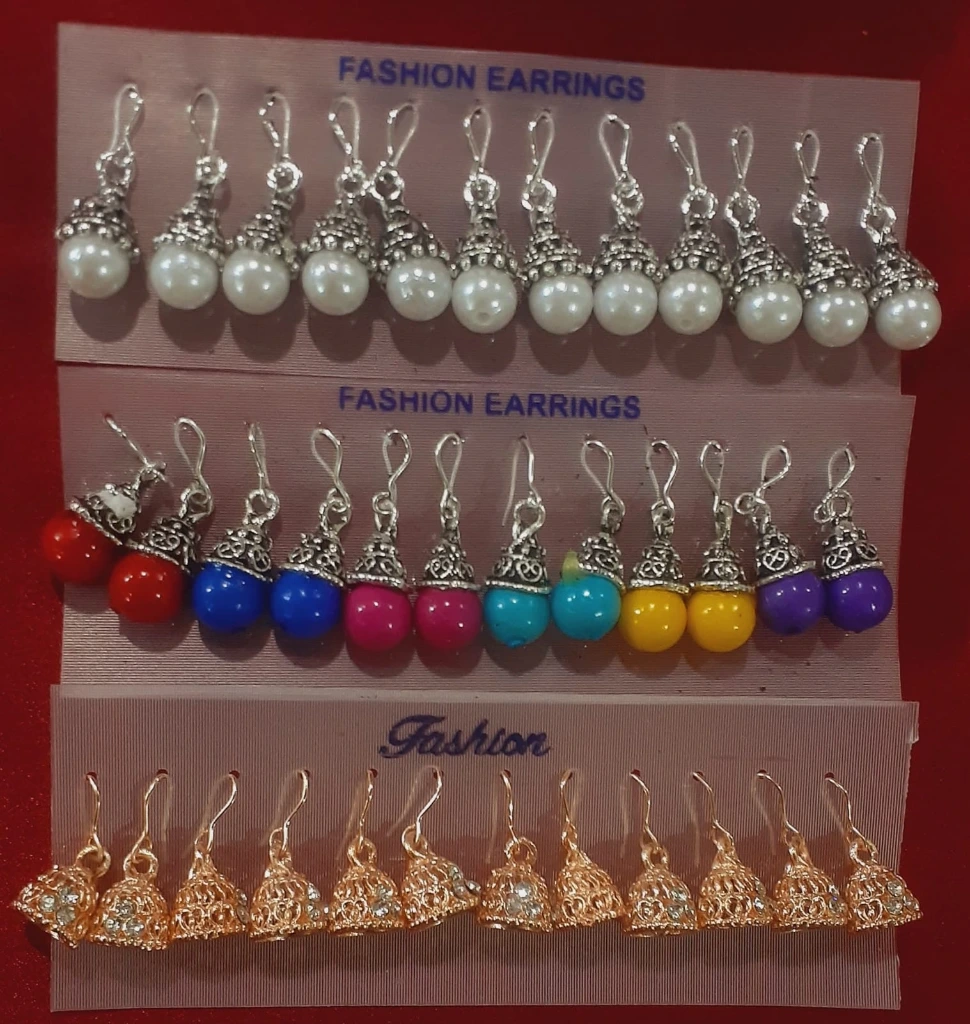 WH177-0000459 - Earring-Fancy type