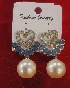 WH240-0000522 - Earrings-Stud-Fancy Stone