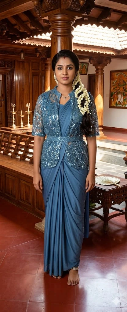 AH-00001095 - 10342-C-Readymade SareeSet