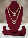 AG616A-Bridal AD Chain Set Big