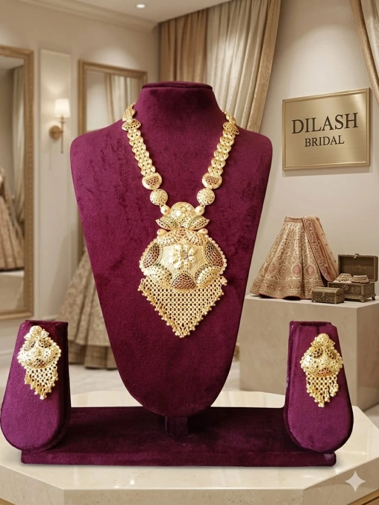 AG622-Ad Long Bridal Chain Set