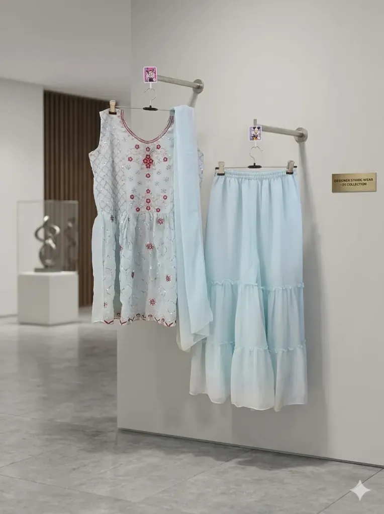 SS1204 - Fancy Shahara Set